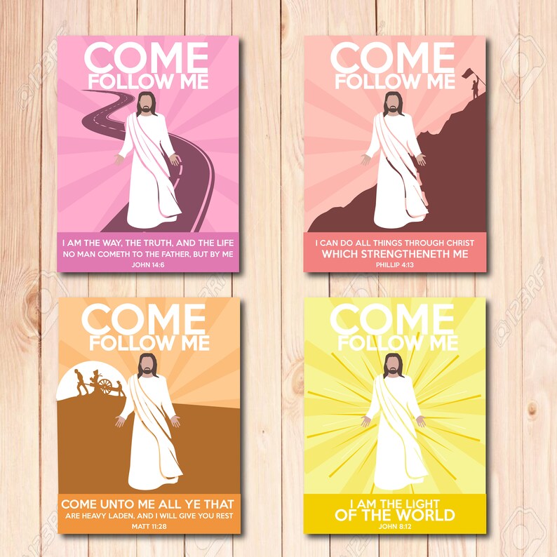 Printable Come Follow Me New Testament LDS Primary Etsy