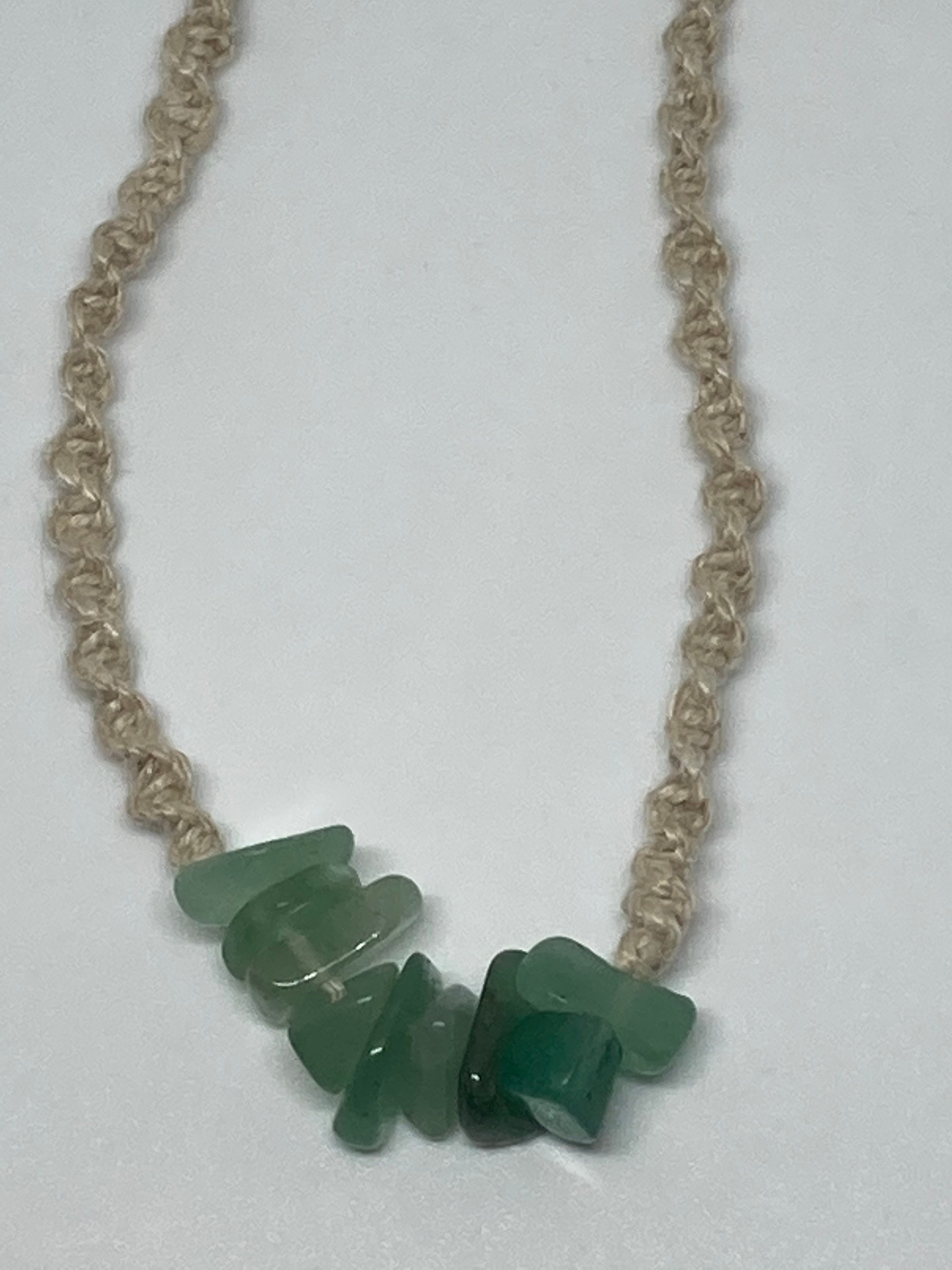 Hemp Necklace, Renewable Hemp Necklace, Mixed Media Hemp Necklace, Hemp