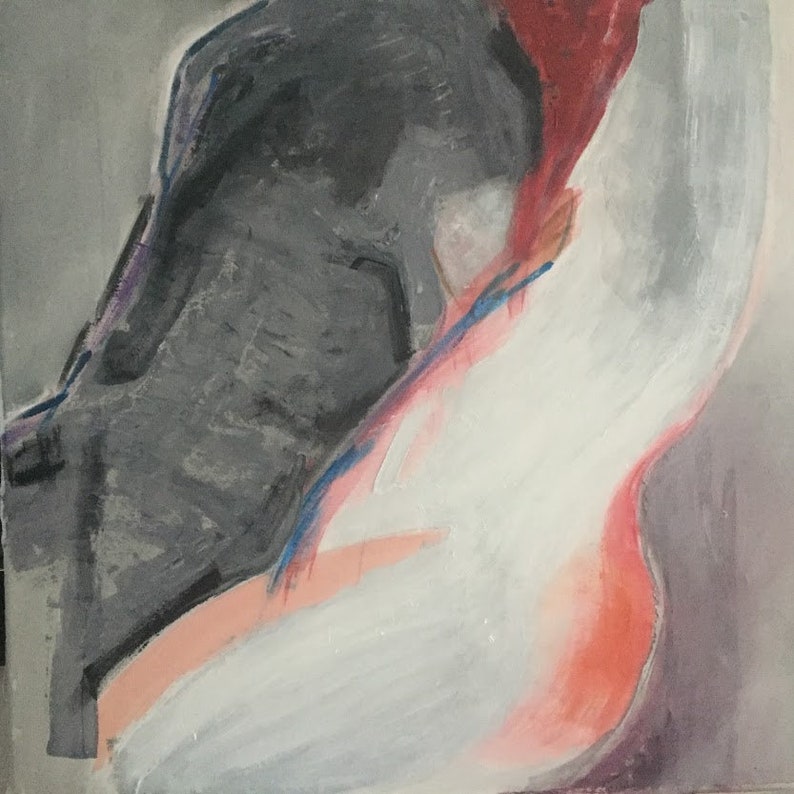 Oryginal acrylic painting SEX painting sex art ying yang Etsy