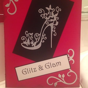Glitz & Glam Card (Fully Customizable)