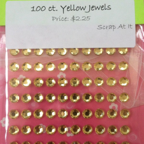 100 ct. Yellow Jewels