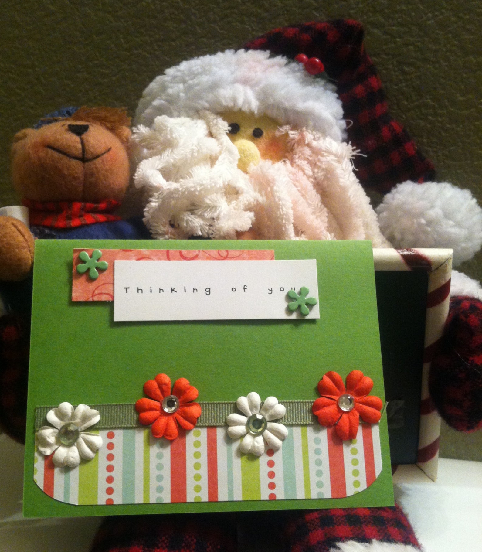 Thinking of You Greeting Card Etsy