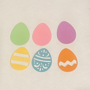 Easter Eggs Die Cuts