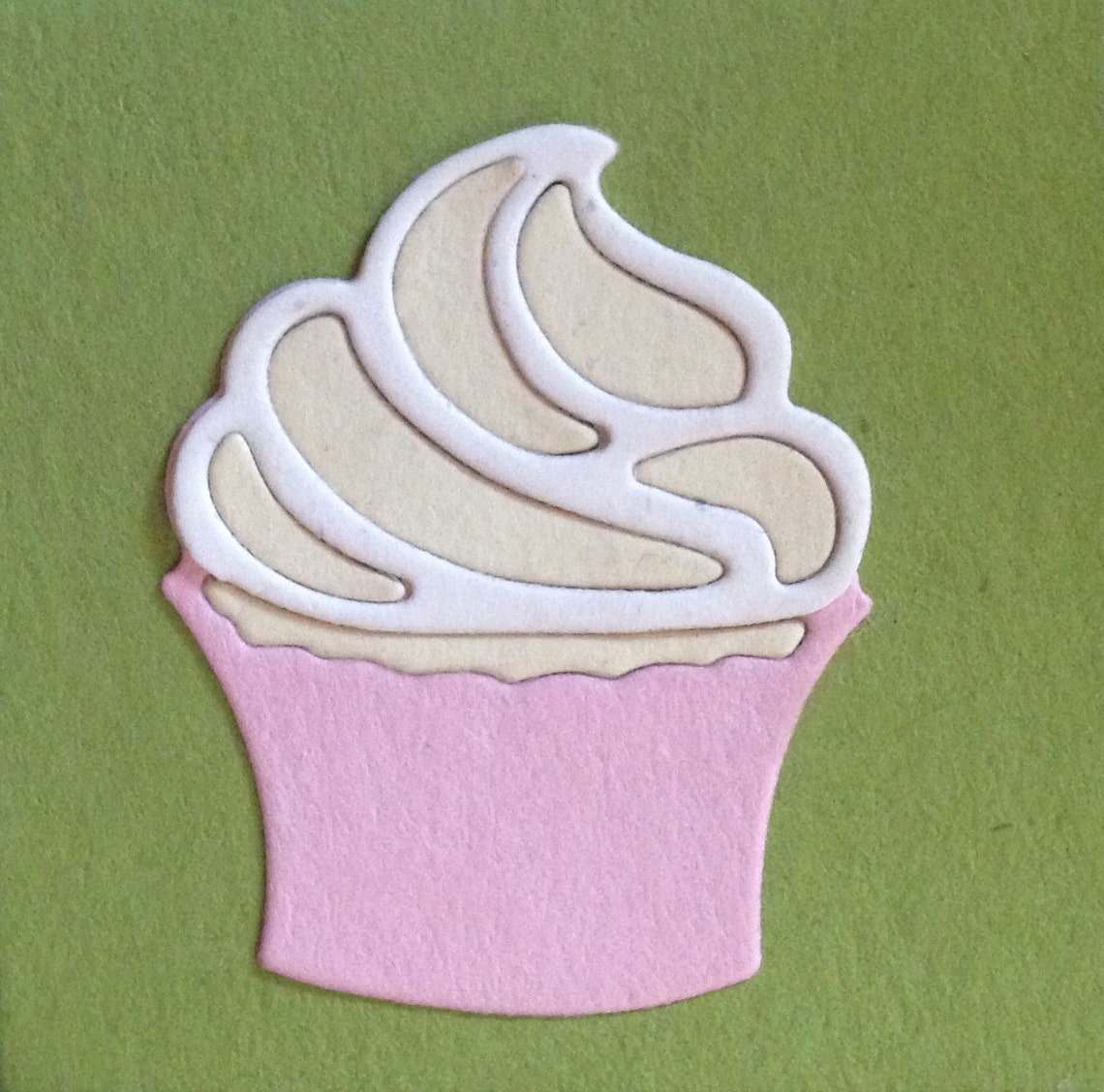 Mini Cupcake Die Cuts Etsy