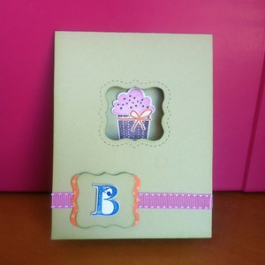 Happy Birthday Window Card