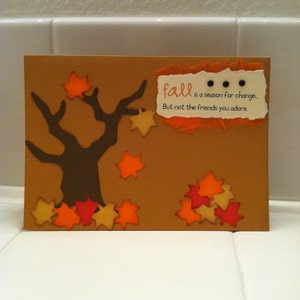 Carte Feuilles d’automne