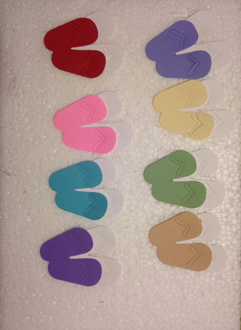Quickutz Flip Flop Die Cuts Etsy