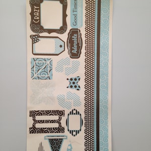 Boysterous Blue Stickers - Style 2