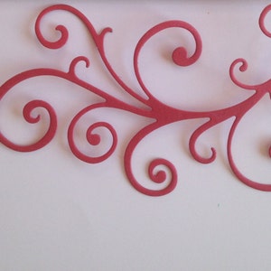 Fancy Flourish Die Cuts