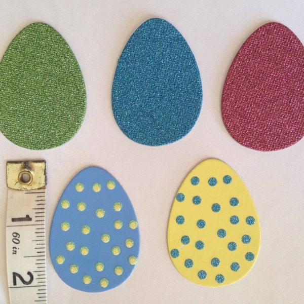 Easter Egg Chipboard Pieces