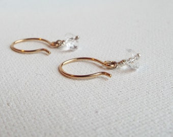 Tiny Earrings, April Birthstone, Crystal Earrings, Simple, Delicate, Wedding, Bride, Bridesmaid, Valentines Day, Gift, FREE SHIPPING