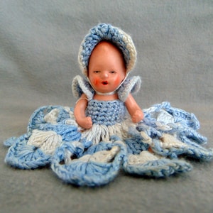 Antique German BVI  Composition Baby Doll
