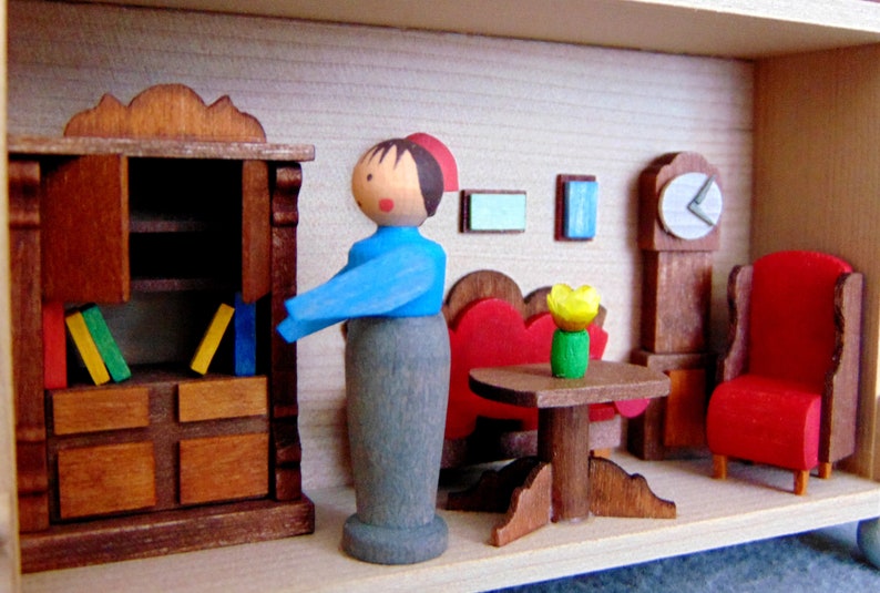 German Graupner Erzgebirge DisplayWall Hanging Ornament Doll House