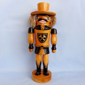 Vintage German Tall Erzgebirge Display Ornament Nobleman 30.5 cm