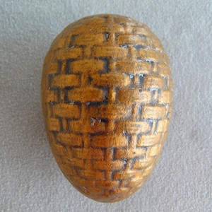 Very Rare Antique German Paper Mache Easter Egg