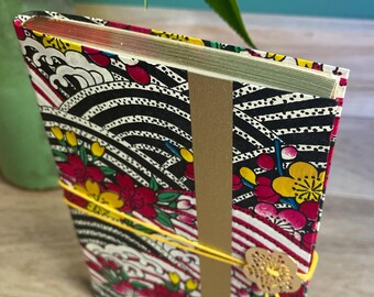 Japanisches Papier-Notizbuch, Tagebuch mit Tattoo-Muster, Washi-Notizbuch, liniertes oder leeres Papier, Japan-Asien-Reisenotizbuch