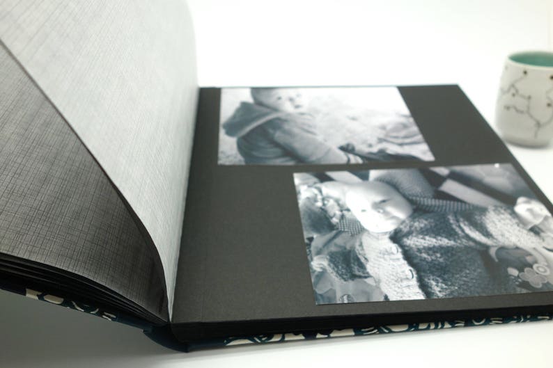 Photo album wedding wedding book baby blue Japanese paper guestbook ethnic japanese paper guest book polaroid