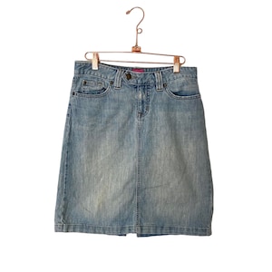 Vintage Y2K The Limited Jeans Denim Mini Skirt Size 0