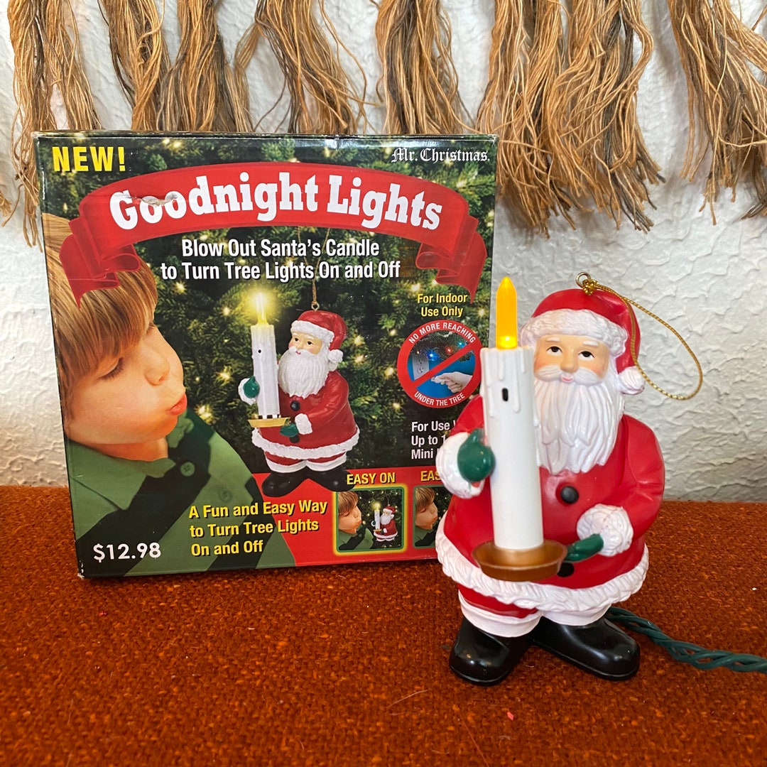 Vintage Mr. Christmas Goodnight Lights Blow Out Christmas Tree Etsy