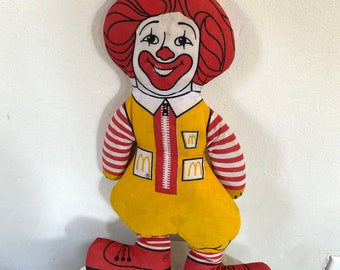Ronald Mcdonald Doll - Etsy