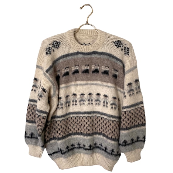 Wool ecuadorian sweater - Gem Wool ecuadorian sweater - Gem