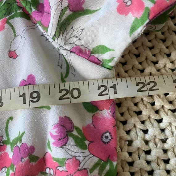 Mendel Creation Vintage Dress Pink Floral Mod Dre… - image 8