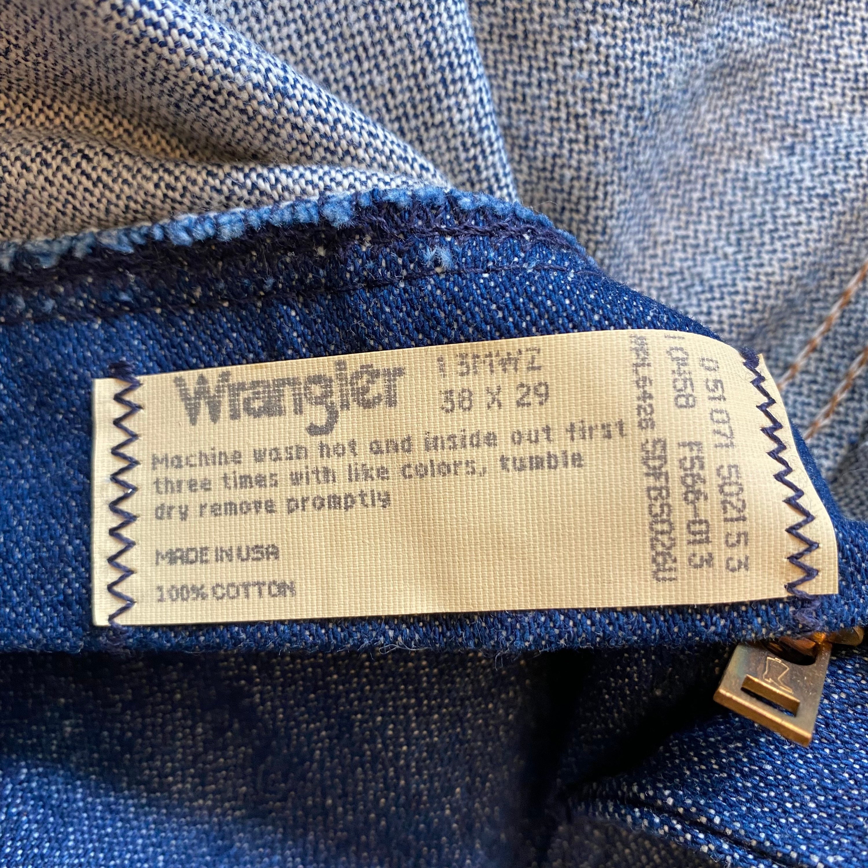 Vintage Wrangler 13MWZ Jeans Mens - Etsy Canada