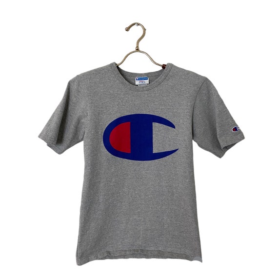 Vintage Large C Logo Champion Tshirt