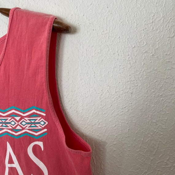 Comfort Colors Texas A & M Aggies Pink Tank Top S… - image 5