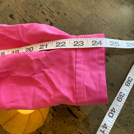 Vintage Lauren Ralph Lauren Pink Silk Jacket Wome… - image 10