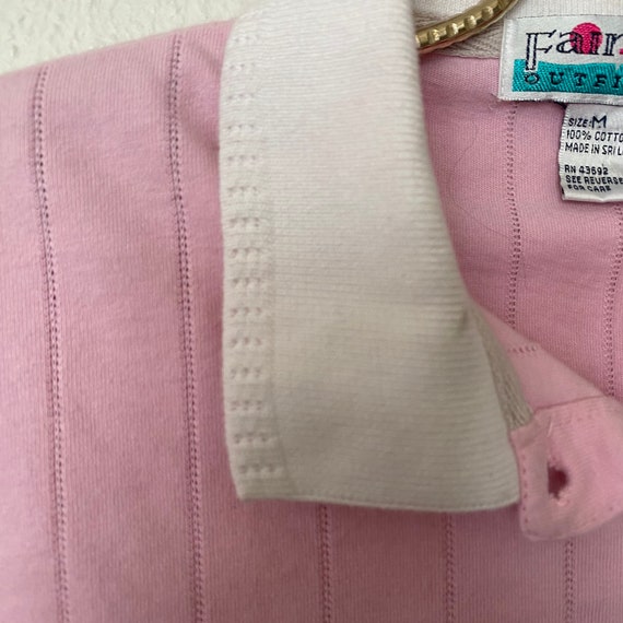 Vintage 80s Fairway Outfitters Pink Cropped Golf … - image 4