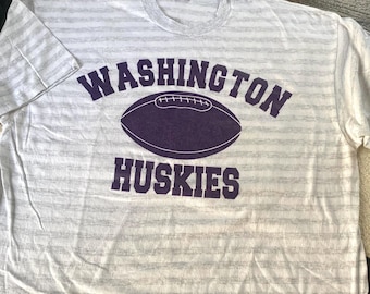 Vintage NOS 90s Washington Huskies Tshirt Rose Bowl 91-93 Men’s XL UW Huskies Football Bowl Game T-shirt