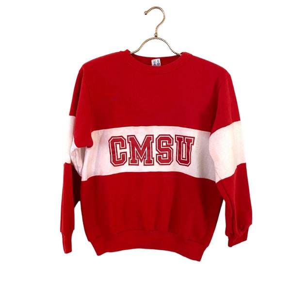 Vintage Champion CMSU College Sweatshirt SZ L Central Missouri State University