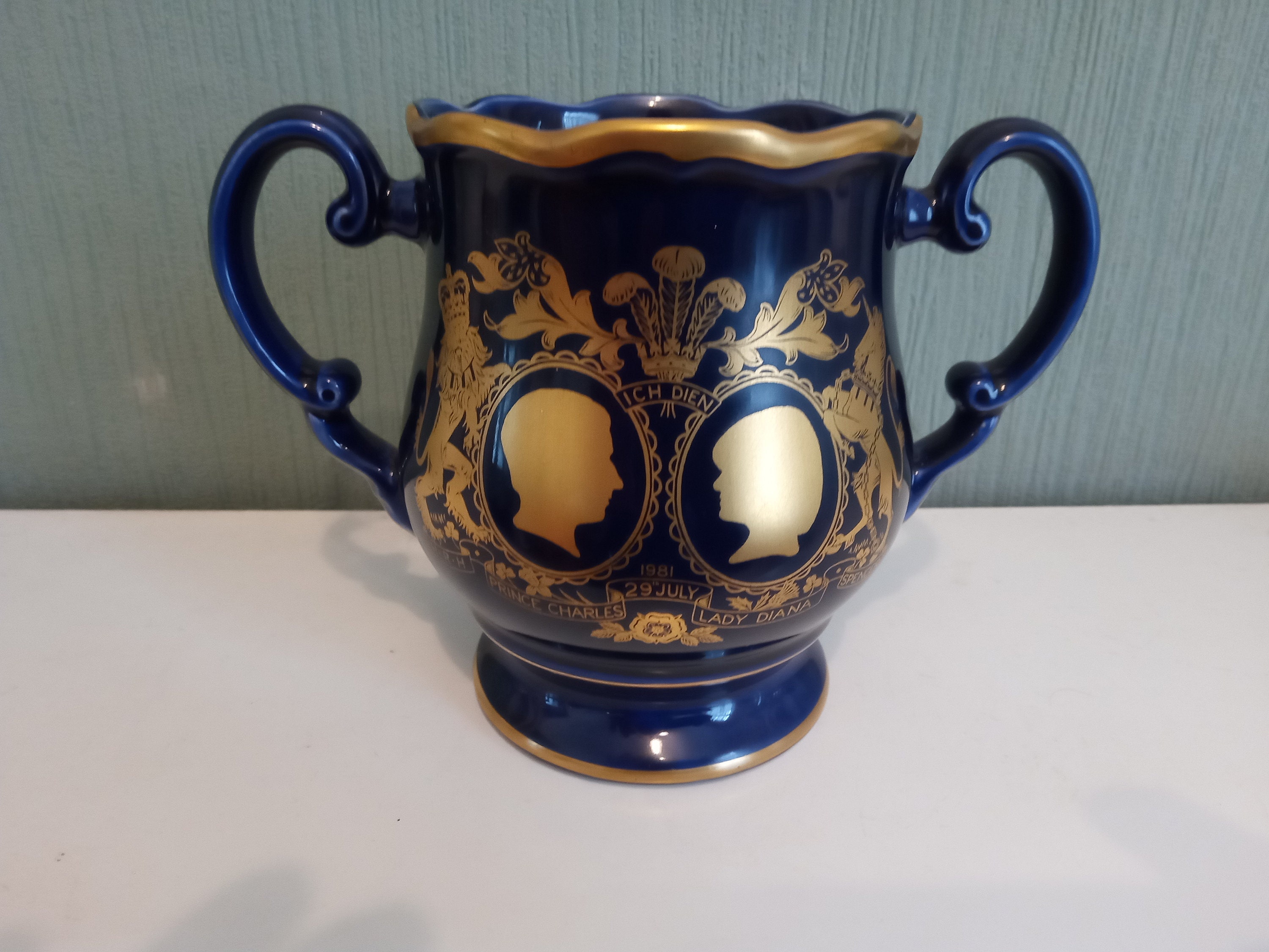 Westfield Art Pottery Charles and Diana Wedding Loving Etsy