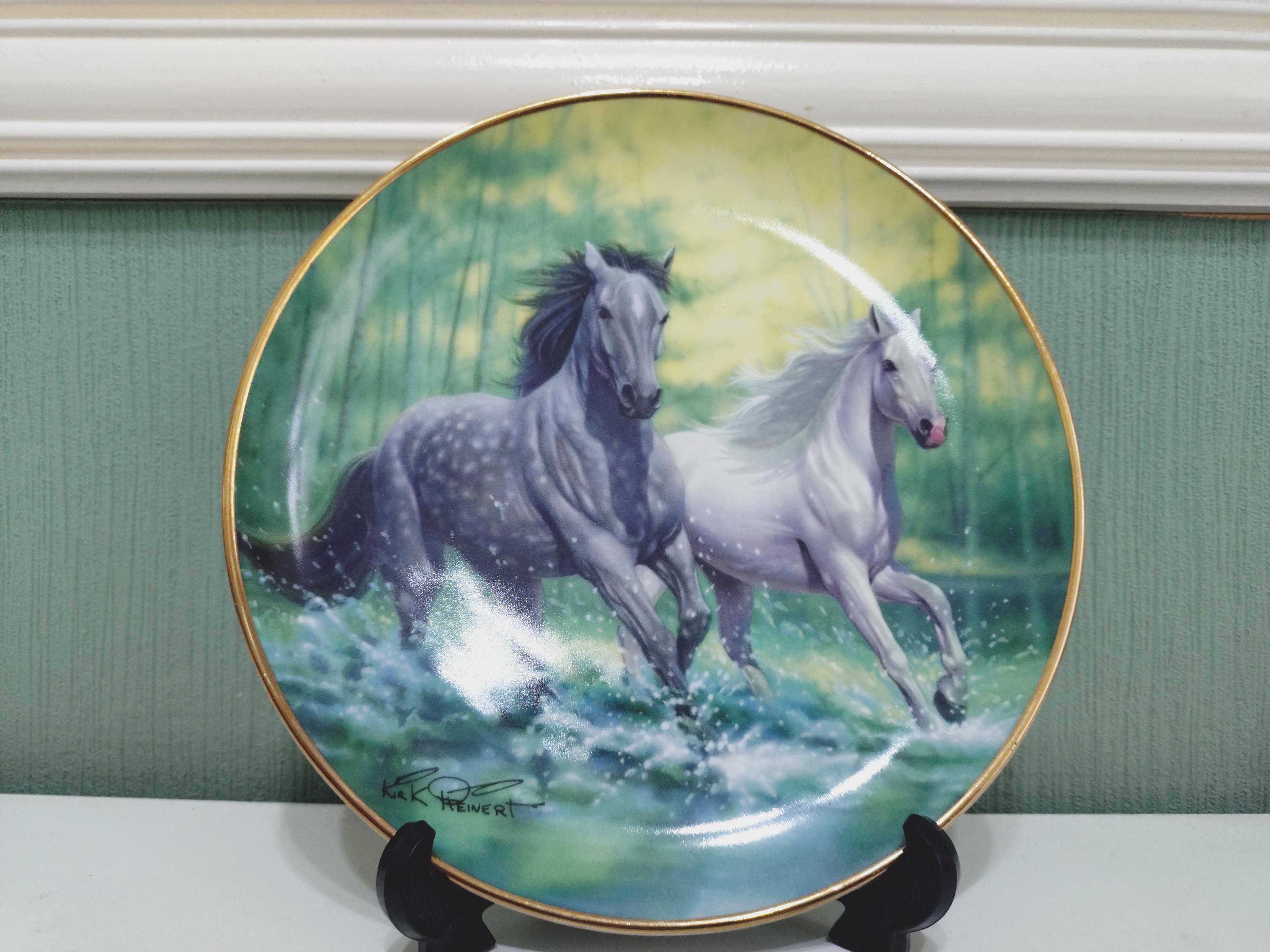 Franklin mint porcelain horses - Etsy 日本