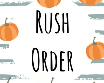 Rush Order for Stuffed Animals
