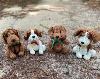 Dog Breed Crochet Stuffed Animal