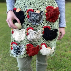 Chicken Egg Collecting Apron