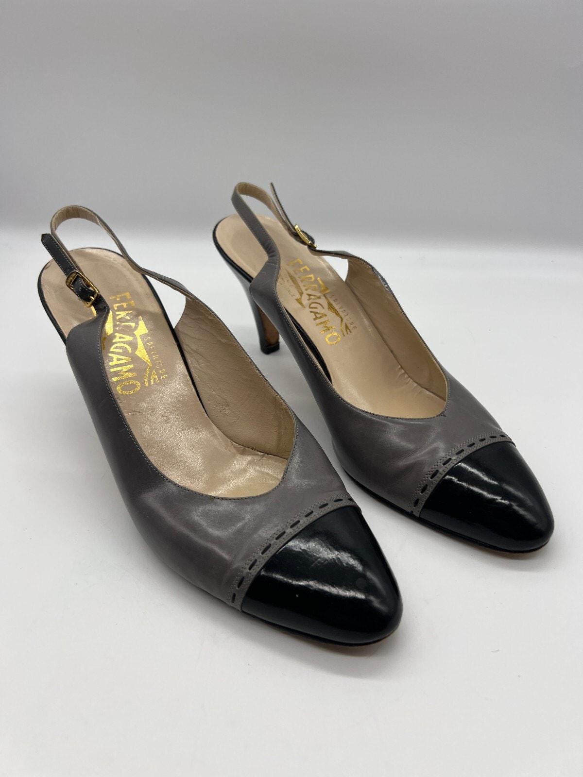 Ferragamo Slingback - Etsy