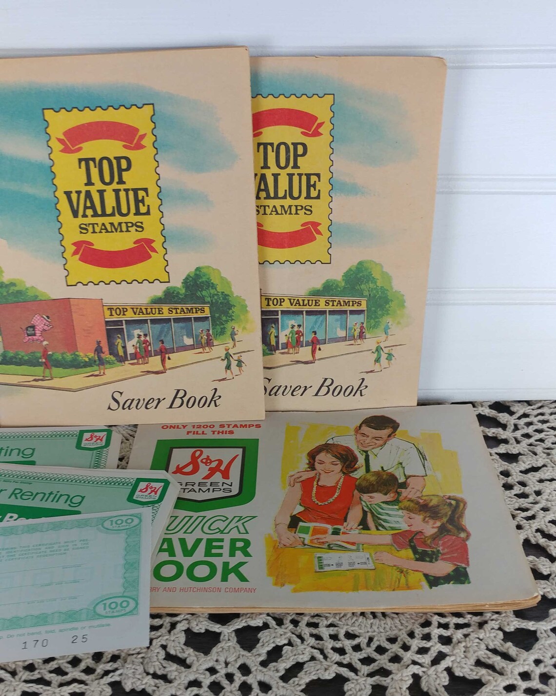 Top Value Stamps Saver Book S & H Green Stamps Stamp Etsy