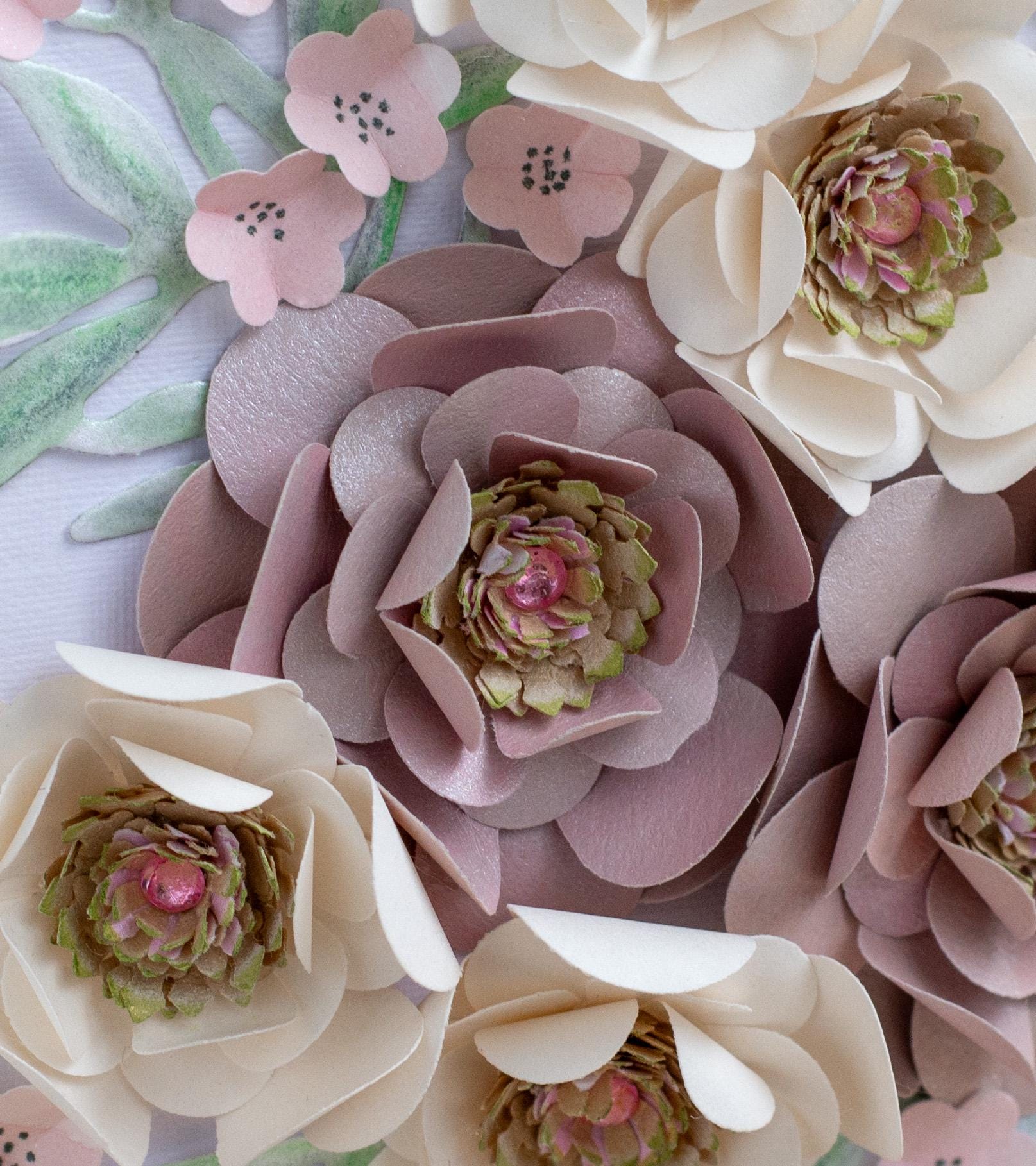 Handmade 3D Floral Birthday Card for Mum – Personalized Gift - Etsy