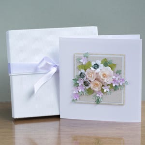 Handmade Card - Greeting Card - Birthday Card - Customisable - 3D - Unique - Fancy Card