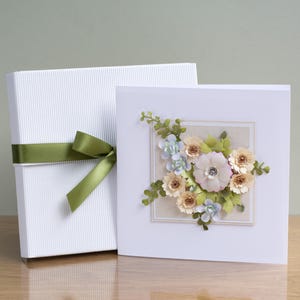 Handmade Greeting Card - Birthday Card - 3D - Card for Mum - Customisable