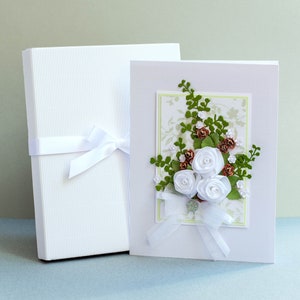 Fancy Handmade Mum's Day Card - Luxury - Unique - Customisable - Special Gift - Birthday Card - 3D