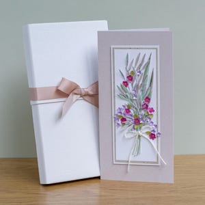 Handmade Greeting Card - Fancy Card - Unique - Special Gift - Birthday Card - Card for Mum - Customisable
