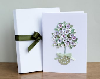Handmade Greeting Card - Fancy Card - Unique - Special Gift - Birthday Card - 3D - Customisable