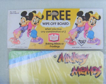 Disney Mickey Mouse & Friends Dry Erase Board With Marker for sale online 