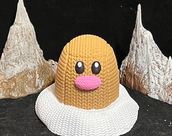3D-geprinte Diglett