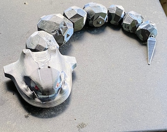 Steelix impreso en 3D