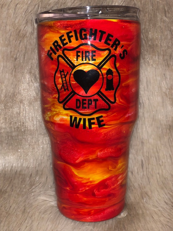 Firefighter Smoke Tumbler - Tumblers for Men